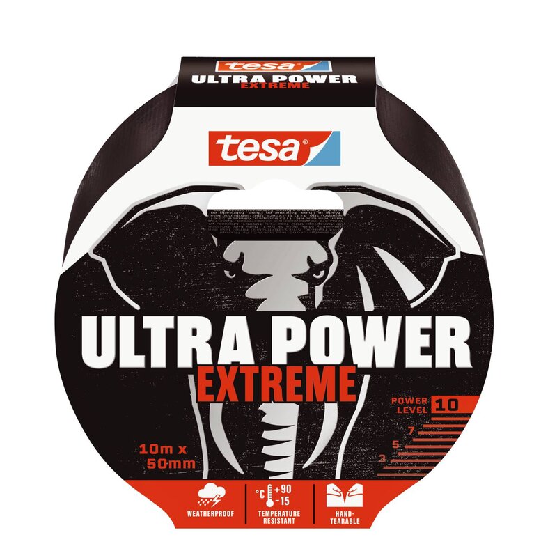 REPARATIONSTEJP 56622 TESA ULTRA POWER SVART 50MMX10M