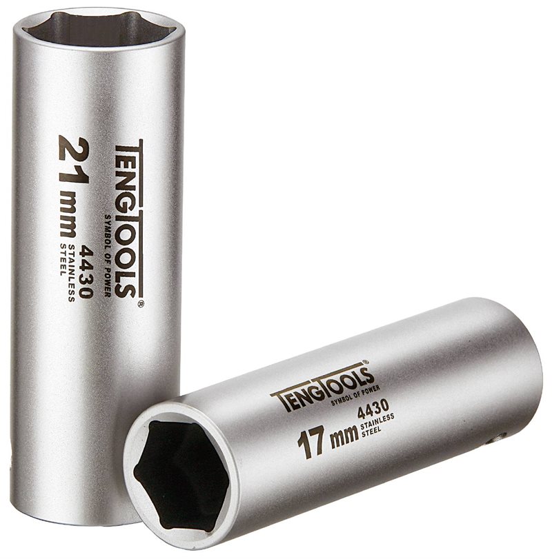 HYLSA LÅNG ROSTFRI 1/2 21MM