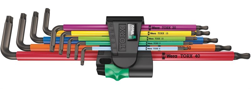 TORX-NYCKELSATS 967/9 TX XL MULTICOLOR1