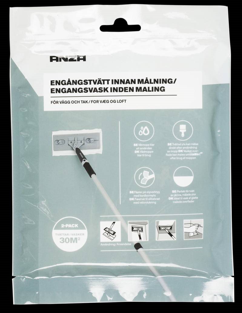 ENGÅNGSTVÄTT FÖR VÄGG & TAK ANZA 825220