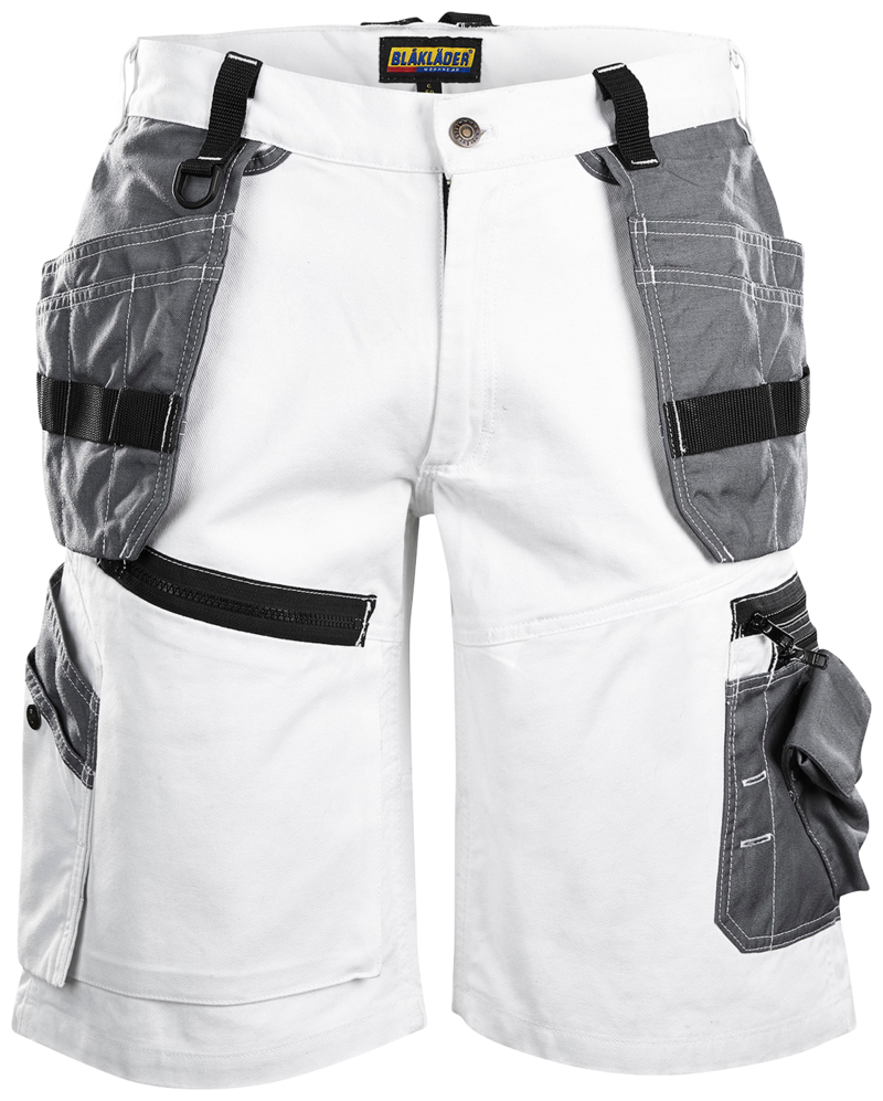 SHORTS 15121210 BLÅKLÄDER VIT/GRÅ C44