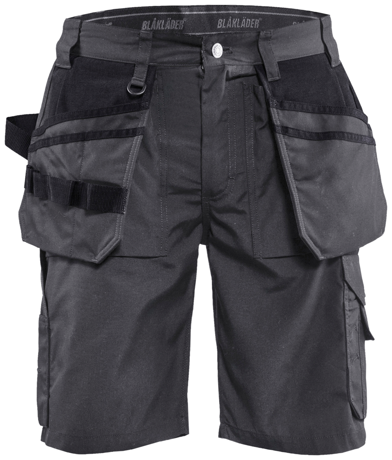 SHORTS 15261845 BLÅKLÄDER GRÅ/SVART C44