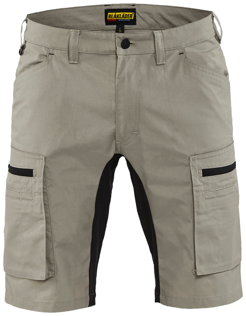 SHORTS 14491845 BLÅKLÄDER STONE/SVART C44