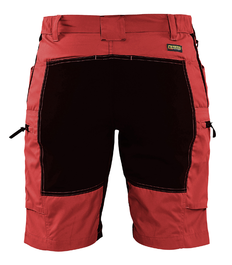 SHORTS 71491845 BLÅKLÄDER RÖD/SVART C36