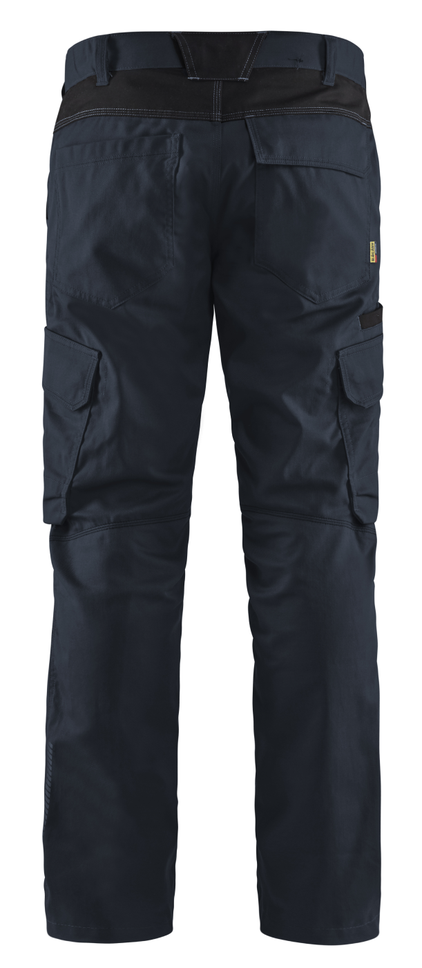 BYXA 14441832 BLÅKLÄDER MARIN/SVART C44