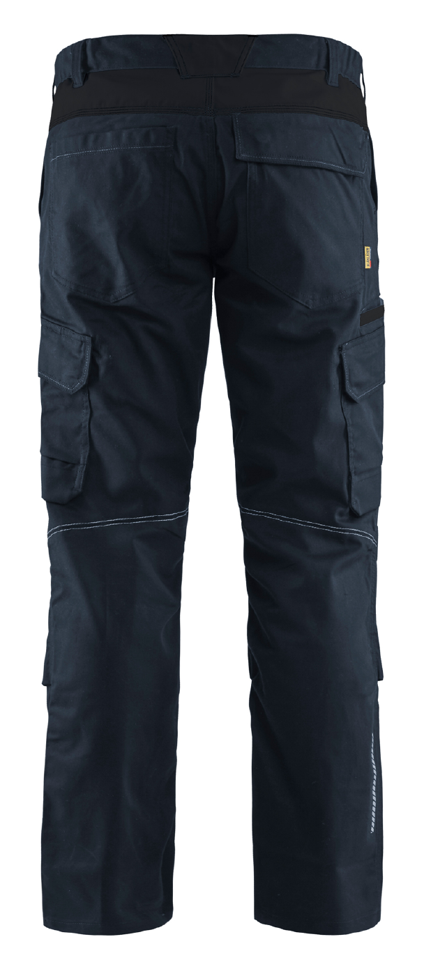 BYXA 14481832 BLÅKLÄDER MÖRK MARINBLÅ/SVART C44