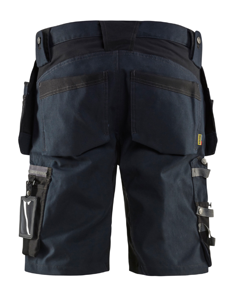 SHORTS 15981343 BLÅKLÄDER MÖRK MARINBLÅ/SVART C64
