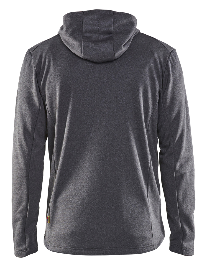 TRÖJA 35402533 BLÅKLÄDER SVARTMELERAD 4XL