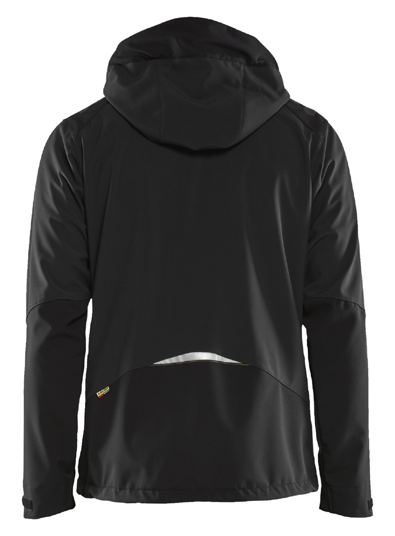 JACKA 47492513 BLÅKLÄDER SVART/VARSELGUL 3XL