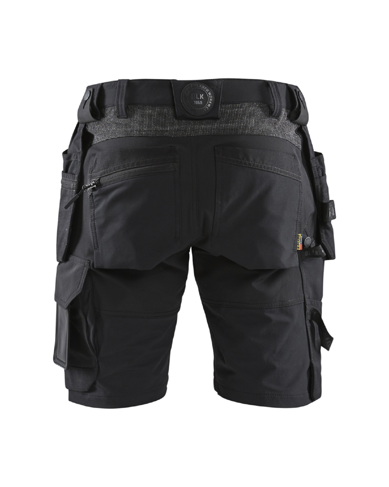 SHORTS 15201645 BLÅKLÄDER SVART/MÖRKGRÅ C50