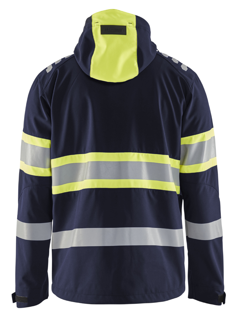 JACKA 44942513 BLÅKLÄDER MARINBLÅ/VARSELGUL 4XL