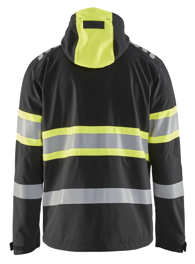 JACKA 44942513 BLÅKLÄDER SVART/VARSELGUL 4XL