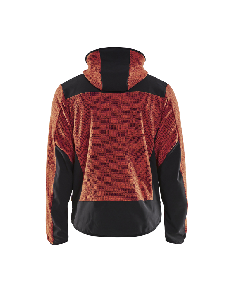 JACKA 59402536 BLÅKLÄDER BRÄND RÖD/SVART 4XL
